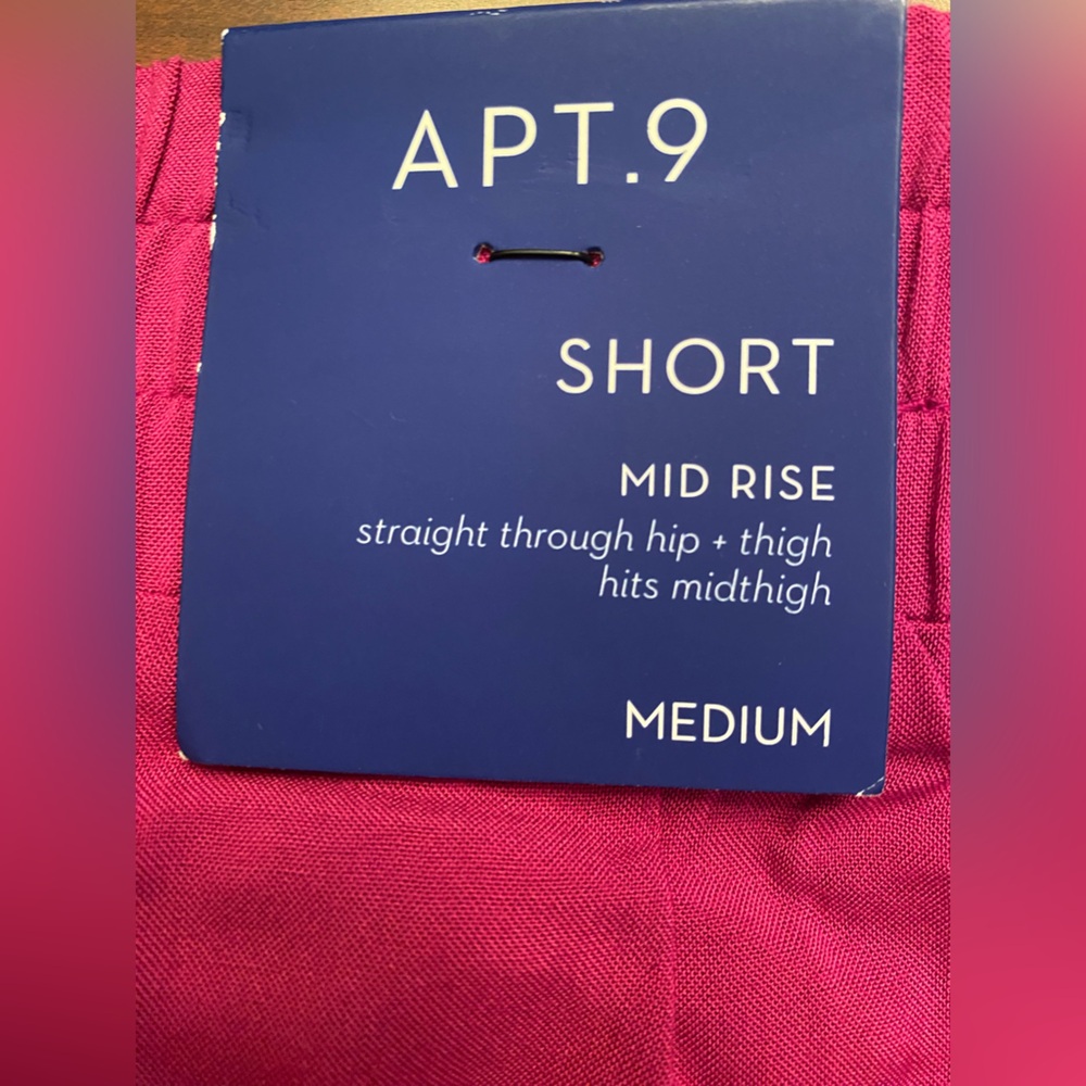 🪅15 for $20🪅 Apt. 9 Women's Mid Rise Shorts - size medium - NWT - Picture 3 of 8
